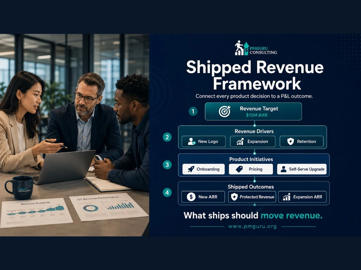 The Shipped Revenue Framework: Product work connecting to commercial activation and customer value